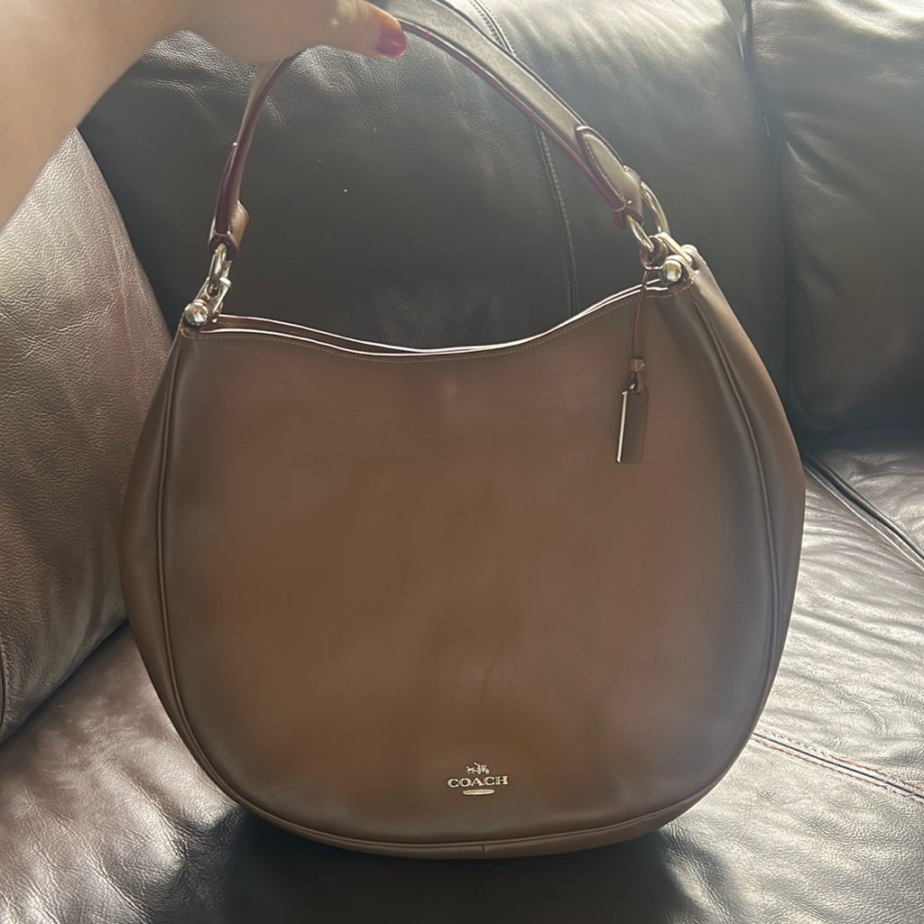 Coach Leather Hobo